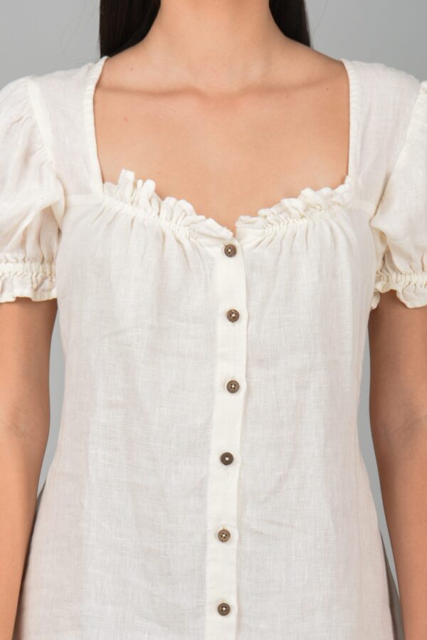 Midi Dress White - Image 2