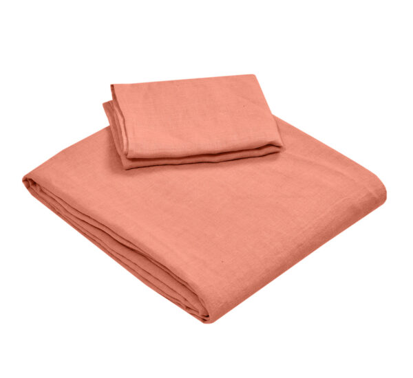 Bed Cover Peach - Image 3