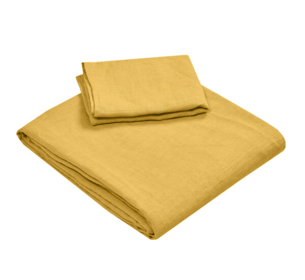 Bed Cover Yellow - Image 2