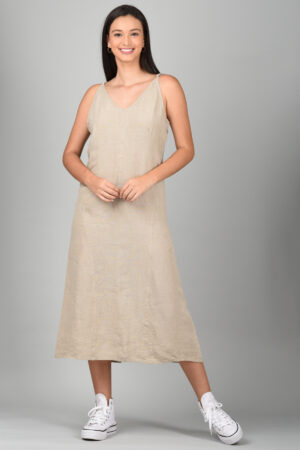 Long dress Natural