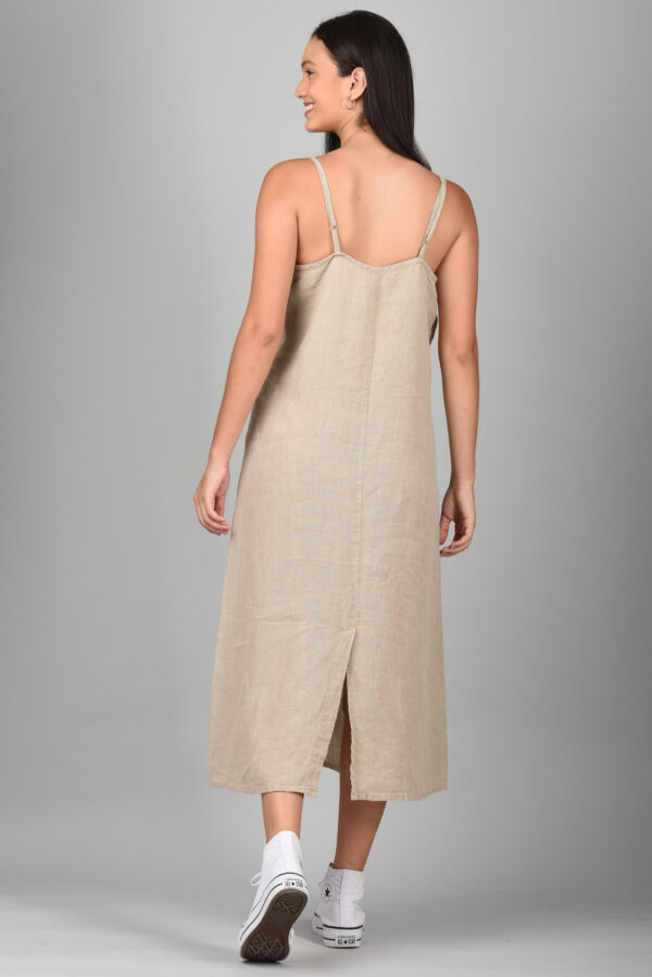 Long dress Natural - Image 4