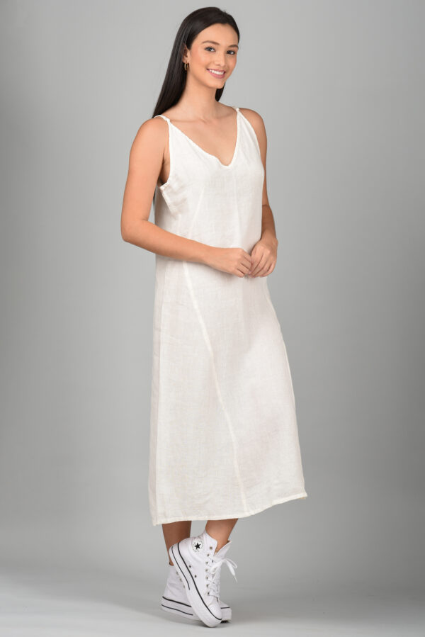 Long dress White - Image 3