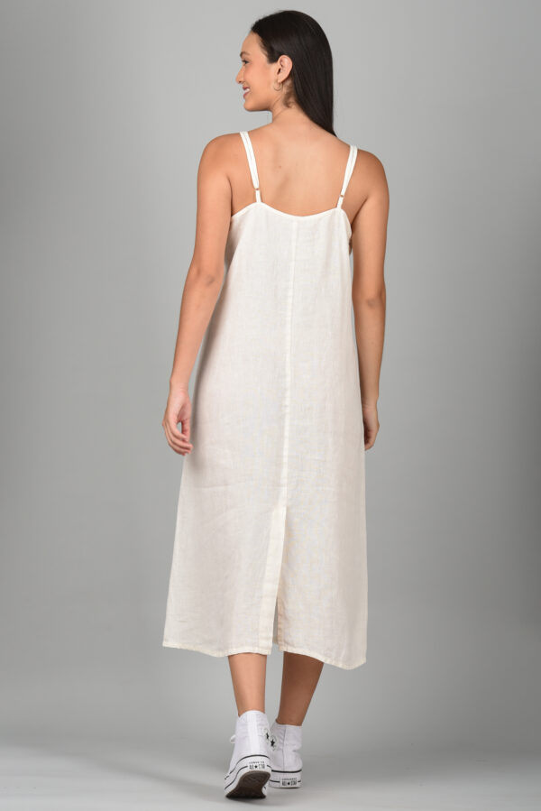 Long dress White - Image 5