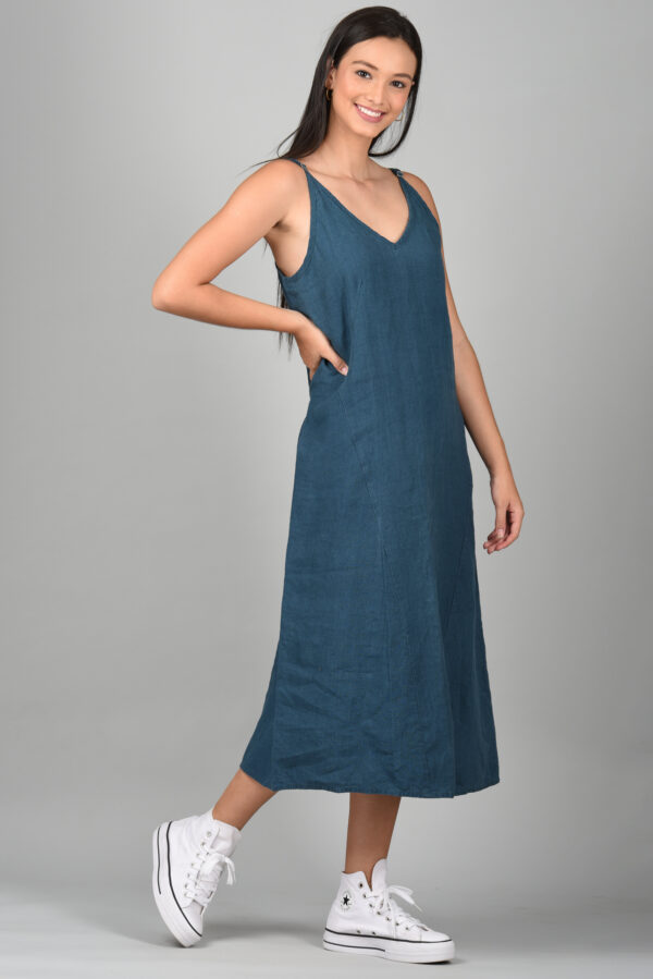 Long dress Blue - Image 3