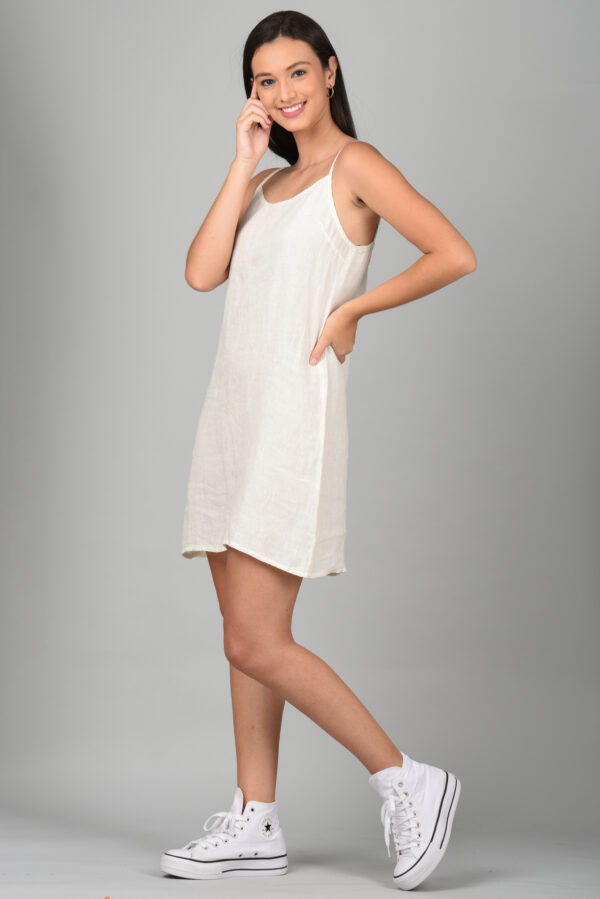 Slip dress White - Image 4