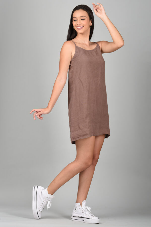 Slip dress Brown - Image 3