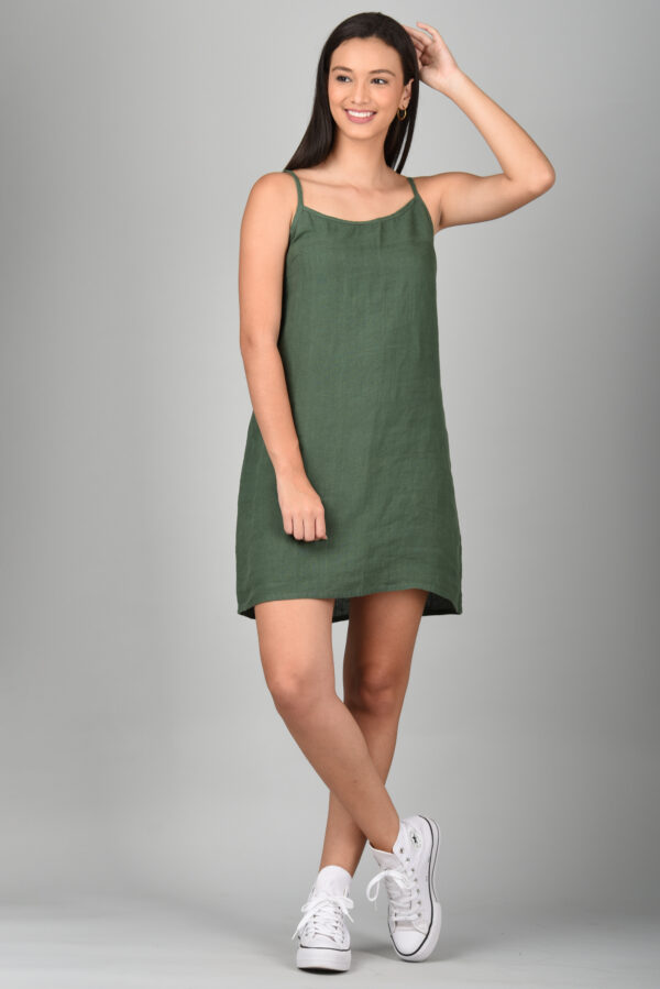 Slip dress Green - Image 2