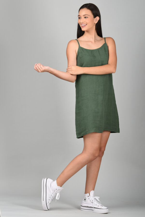 Slip dress Green - Image 3