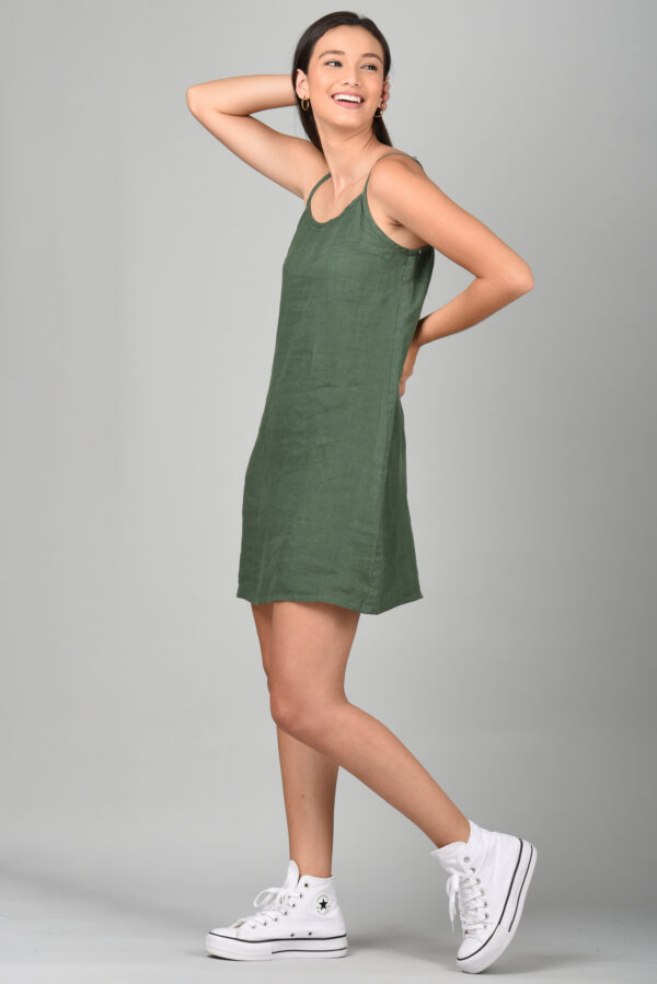 Slip dress Green - Image 4