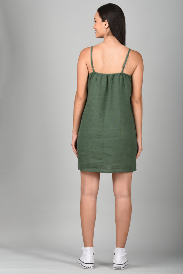 Slip dress Green - Image 5