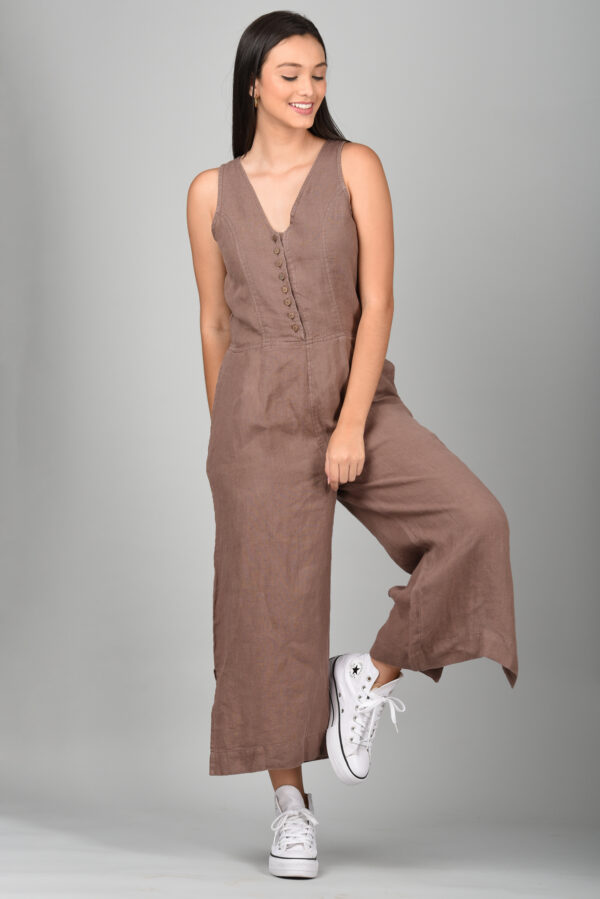 Jumpsuit Brown - Image 5