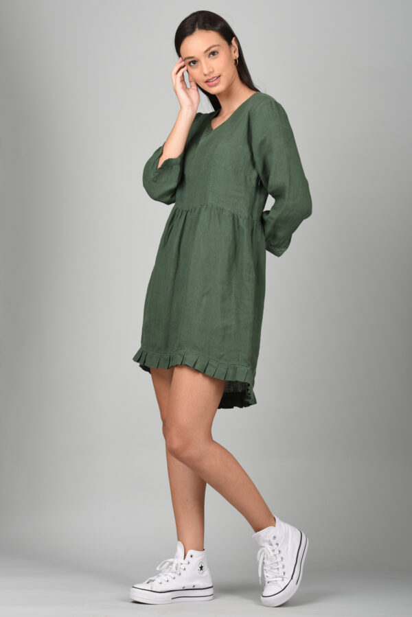 Midi Dress Green - Image 4