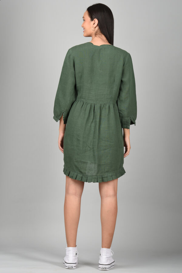 Midi Dress Green - Image 5