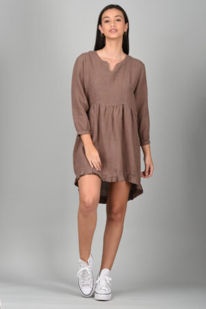 Midi Dress Brown