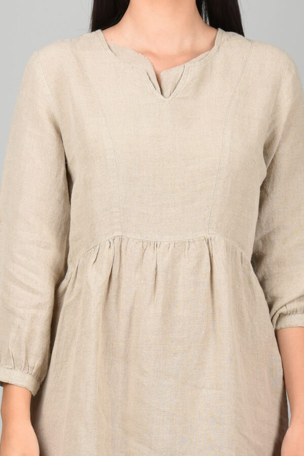 Midi Dress Natural - Image 7