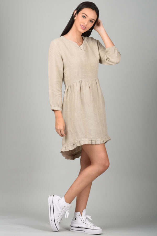 Midi Dress Natural - Image 4