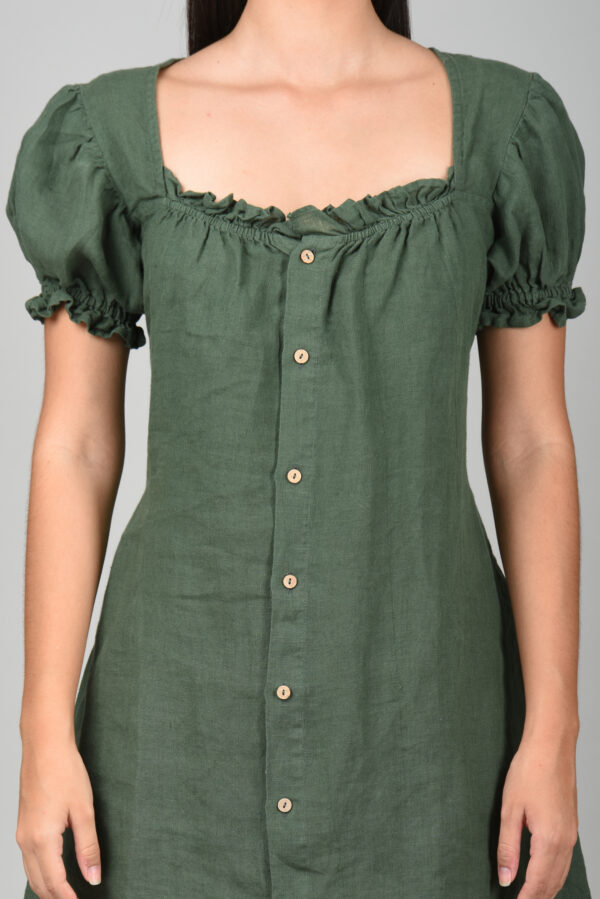 Midi Dress Green - Image 3