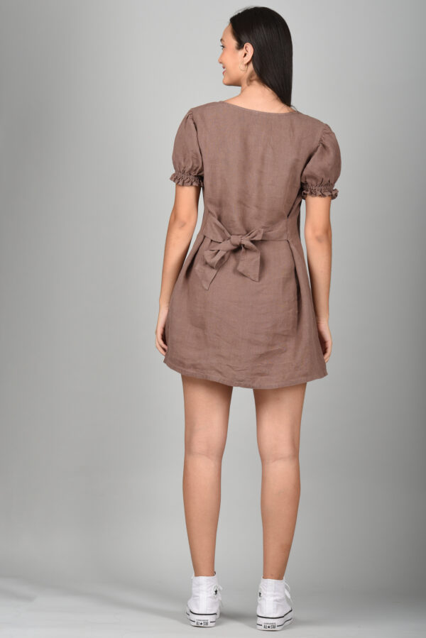 Midi Dress Brown - Image 8