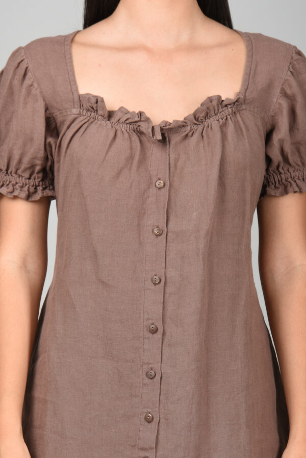 Midi Dress Brown - Image 7