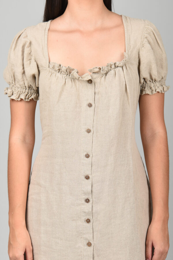 Midi Dress Natural - Image 8