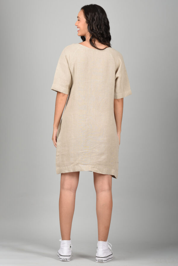 Midi Dress Natural - Image 6