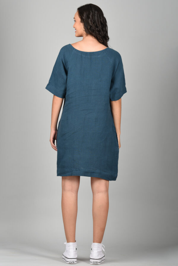 Midi Dress Blue - Image 6