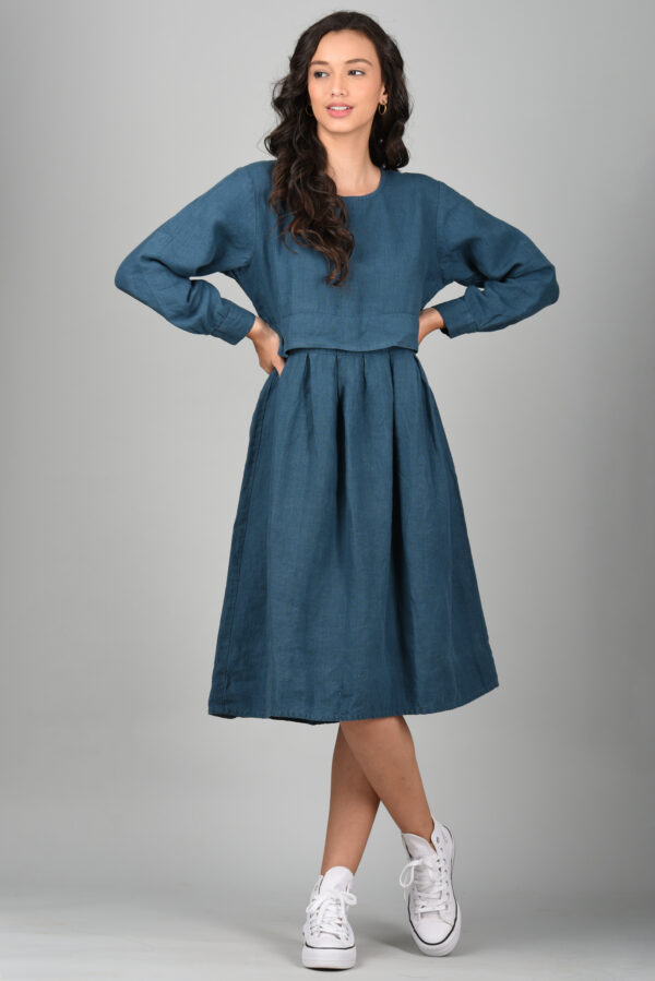Farm Dress Blue - Image 2