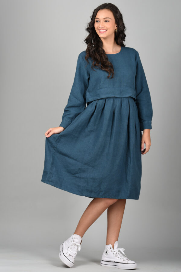 Farm Dress Blue - Image 3