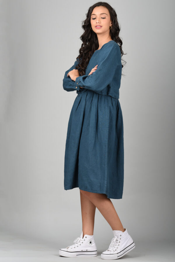 Farm Dress Blue - Image 4