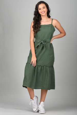 Farm Dress Green