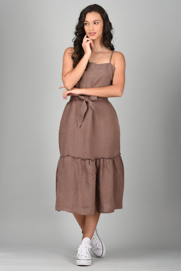 Farm Dress Brown - Image 3
