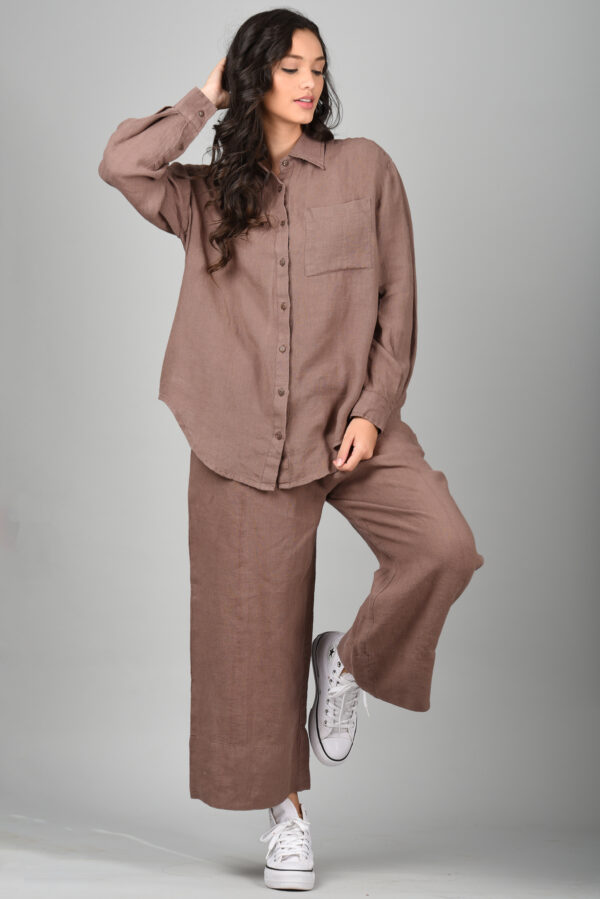 Shirt & Pent Brown - Image 2