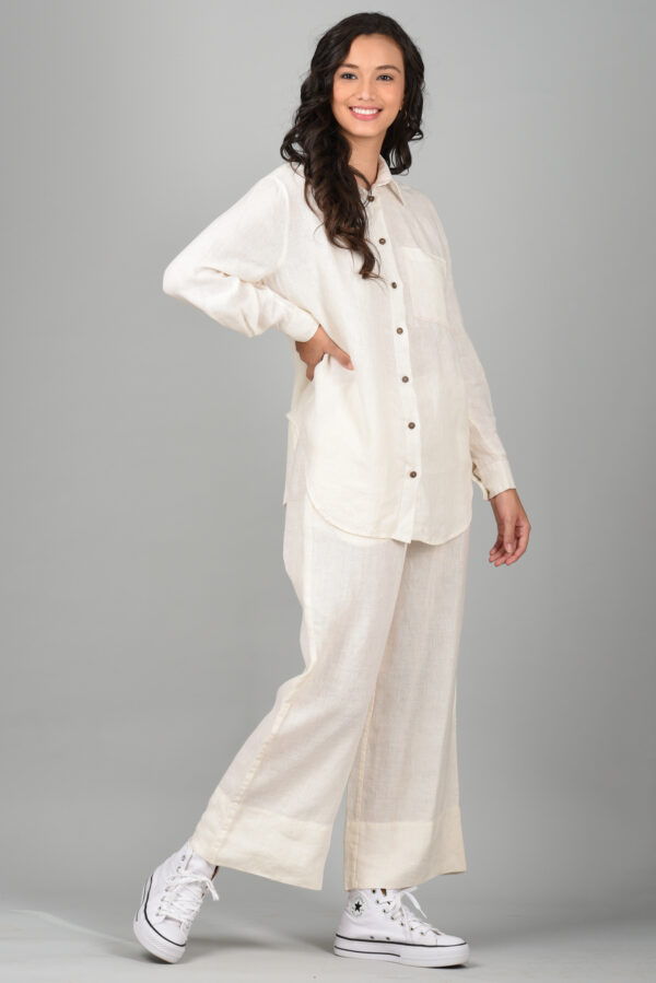 Shirt & Pent White - Image 4