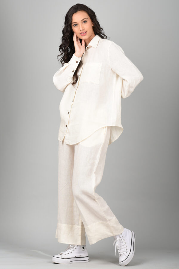 Shirt & Pent White - Image 5