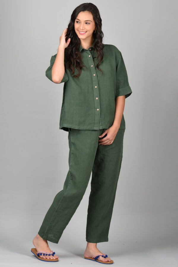 Pyjama Set Green - Image 3