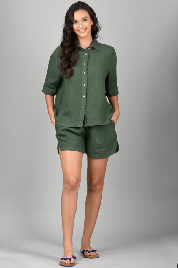 Shorts Set Green - Image 2