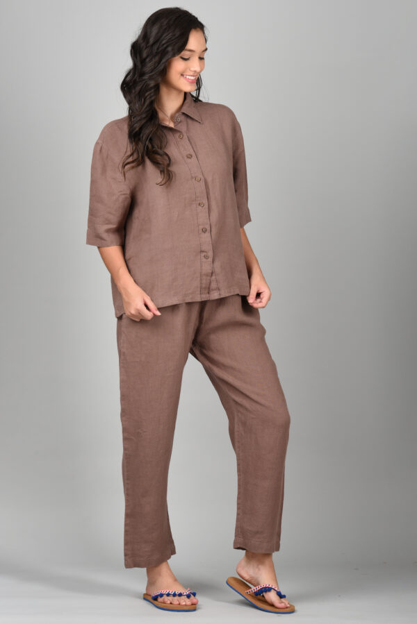 Pyjama Set Brown - Image 3