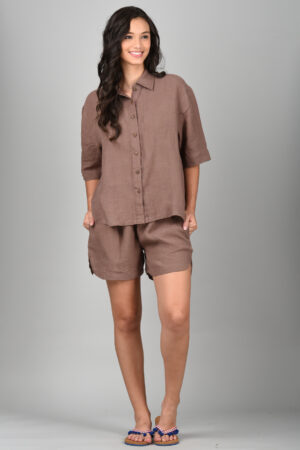 Shorts Set Brown