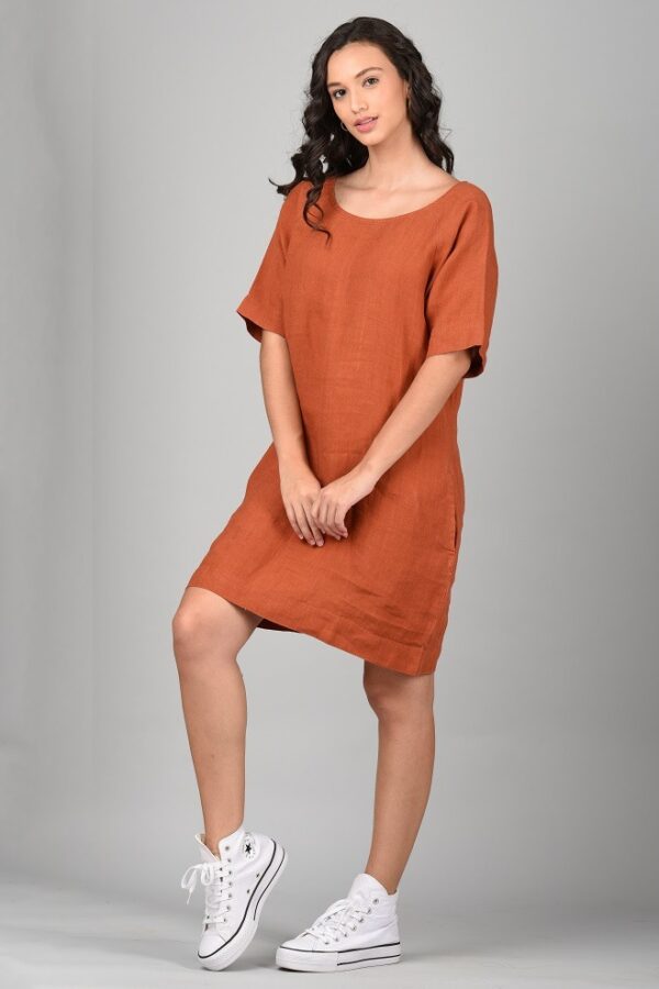 Midi Dress Orange