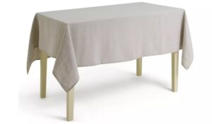 Linen Table Cover Natural