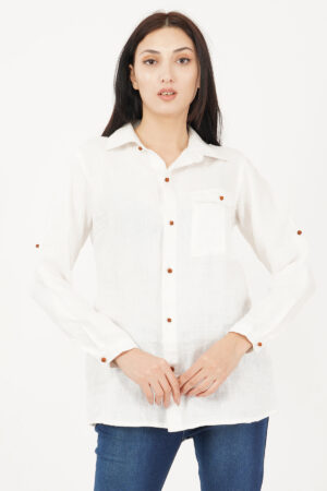 Linen Shirt Off White