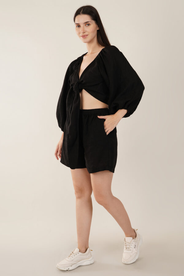 Top & Short Set Black - Image 4