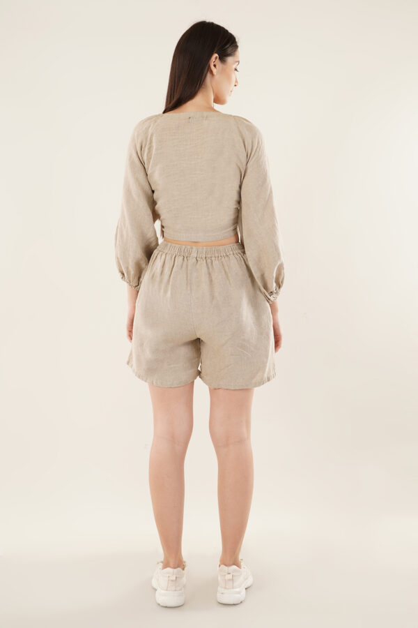 Top & Short Set Natural - Image 5