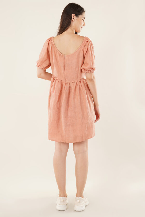Drop Waist Dress Blush - Image 5