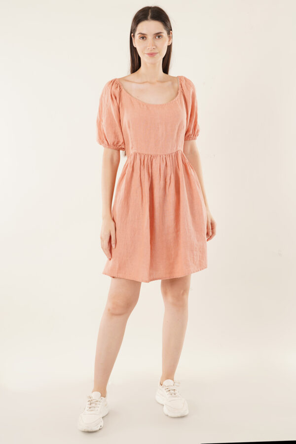 Drop Waist Dress Blush - Image 4